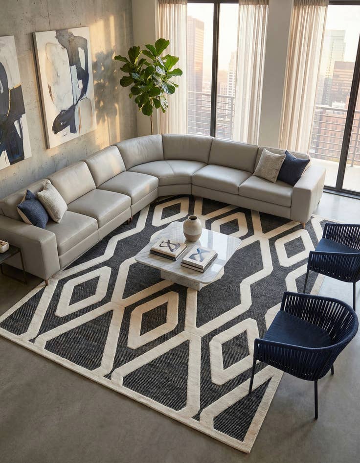 Detail image of 10' x 13' Prismatic Rug