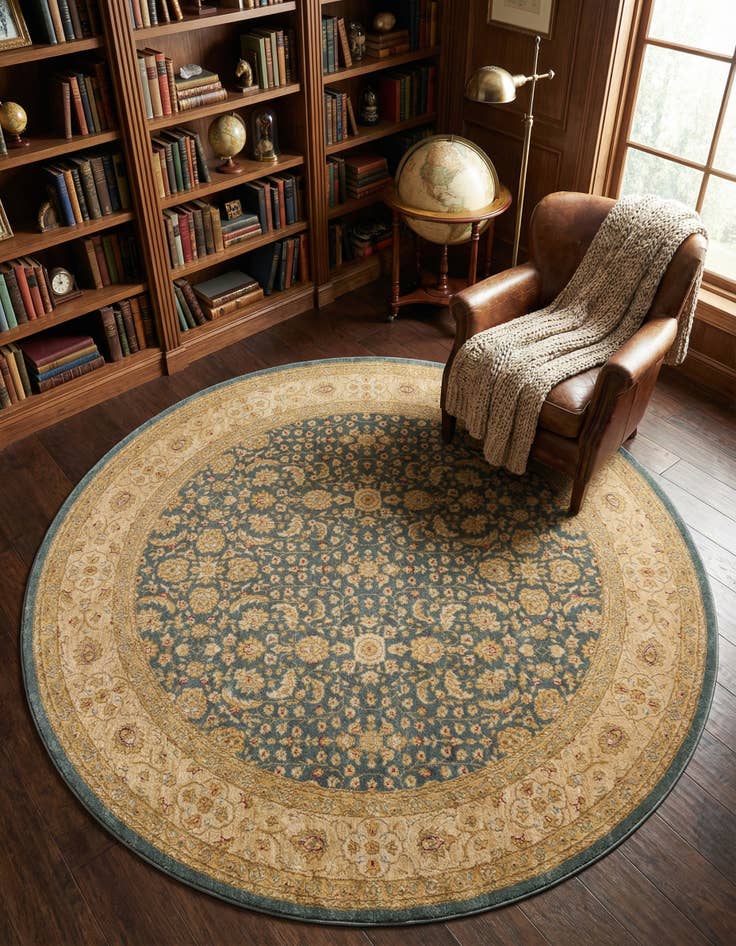 Detail image of 8' x 8' Kensington Round Rug