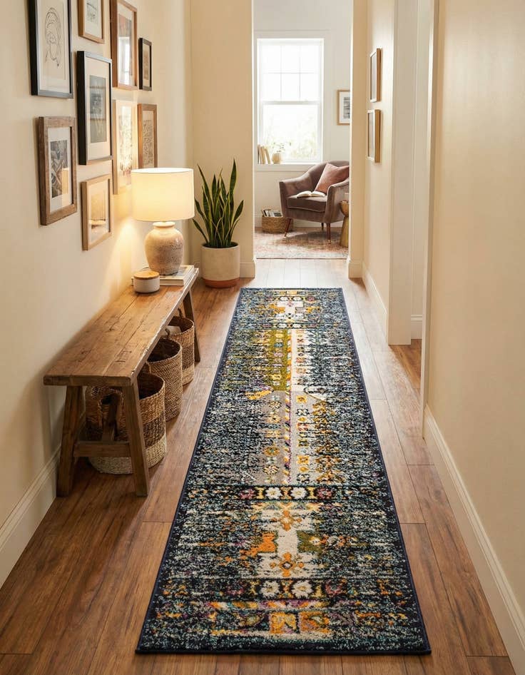 Detail image of 2' x 8' Carrington Runner Rug