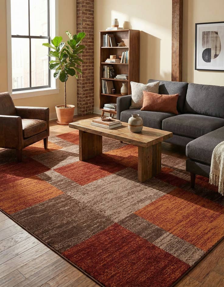 Detail image of 6' x 9' Harvest Rug