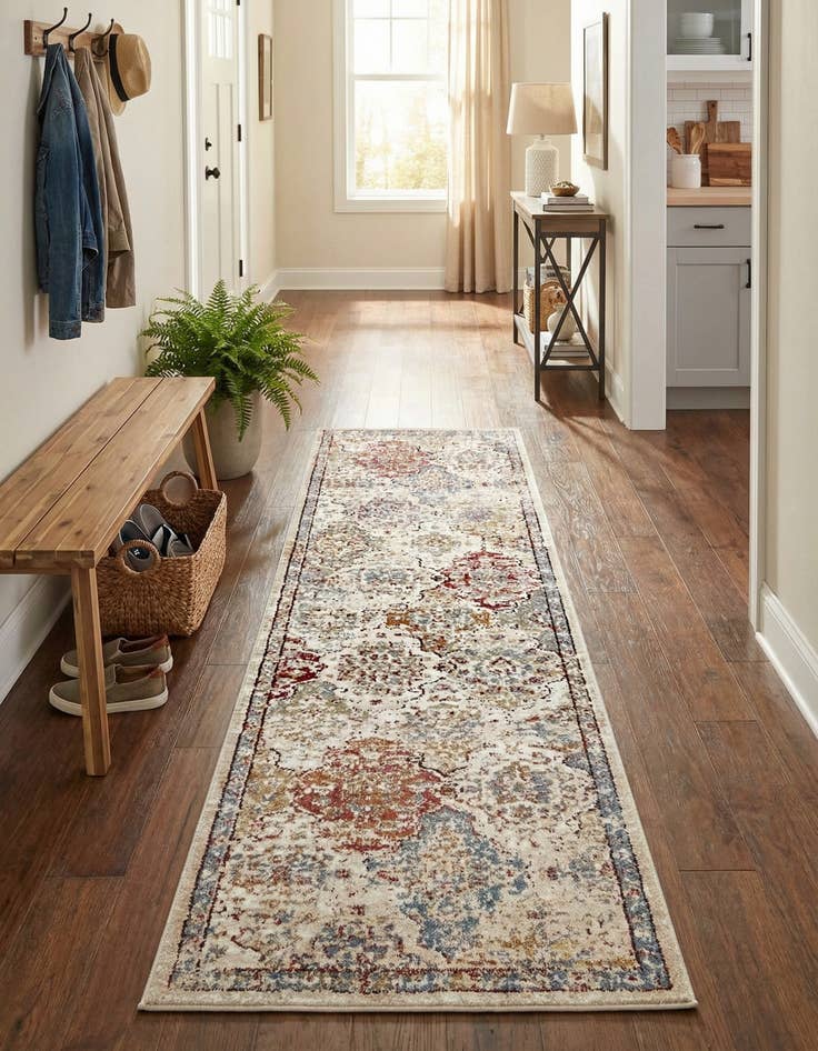 Detail image of 2' 2 x 6' 7 Charlotte Runner Rug