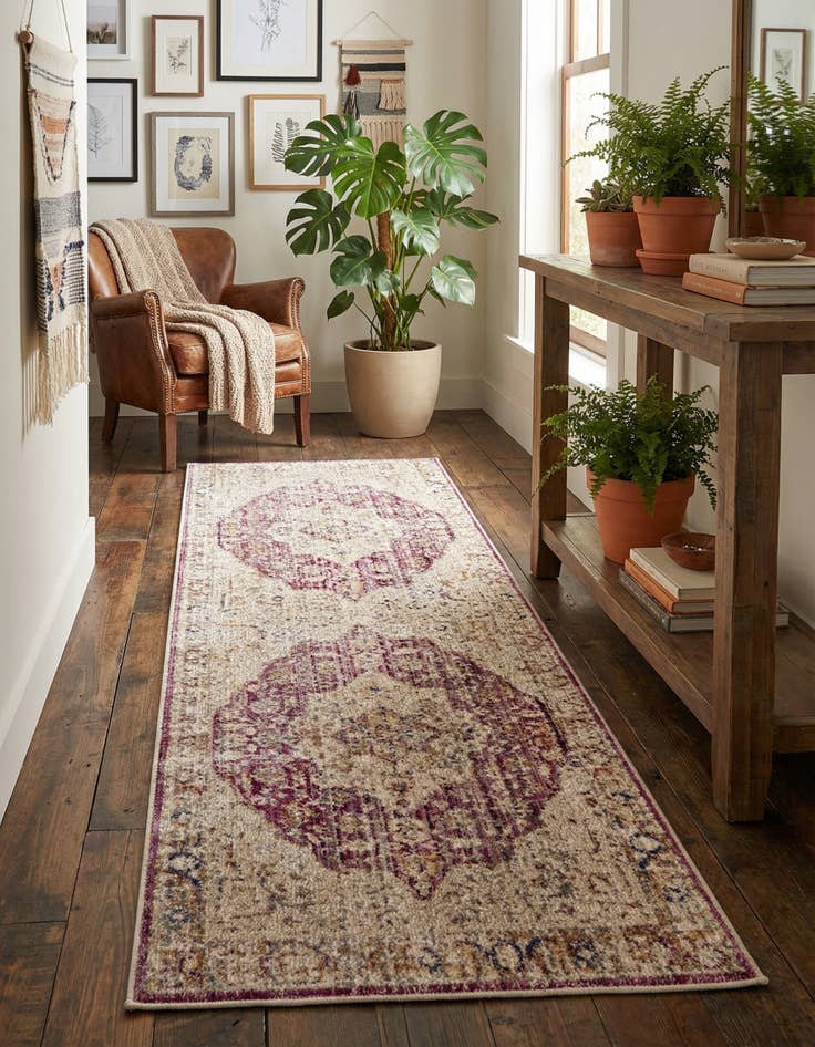 Detail image of 2' x 6' Deepa Runner Rug