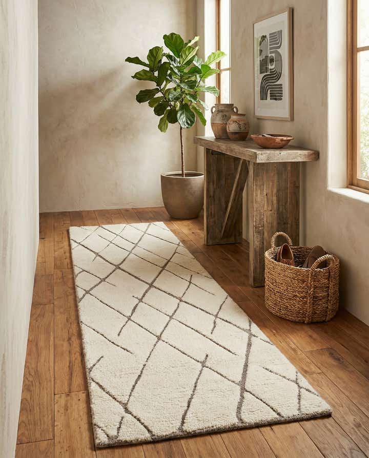 2' x 8' Atlas Moroccan Wool Runner Rug