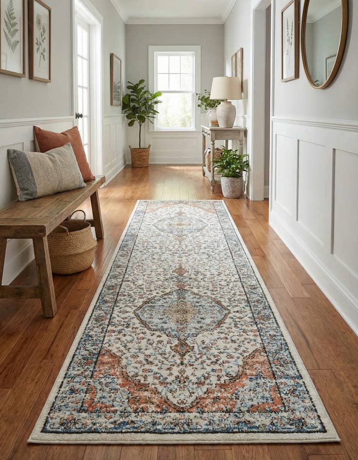 Detail image of 2' 7 x 12' Nyla Runner Rug