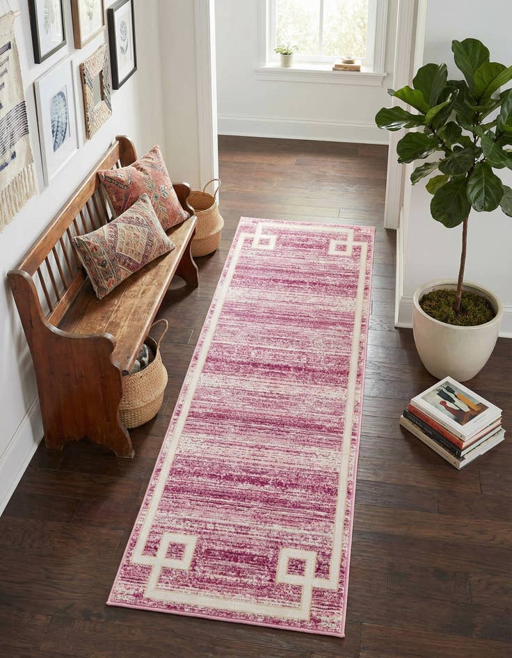 Detail image of Jill Zarin 2' 2 x 6' Uptown Lenox Hill Runner Rug