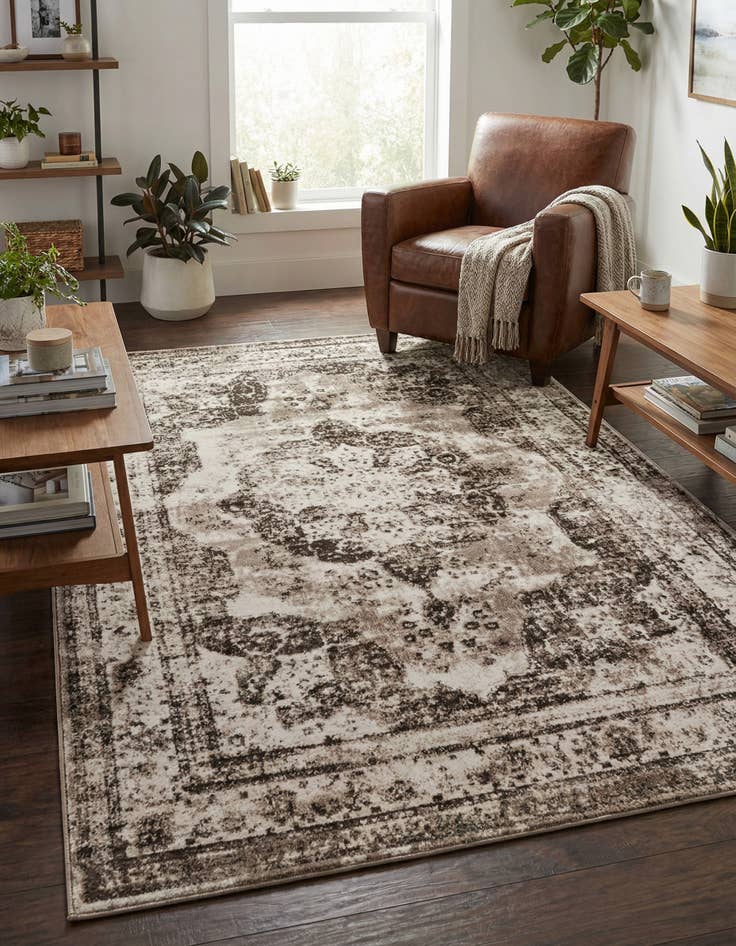 Detail image of 5' 3 x 8' Monte Carlo Rug