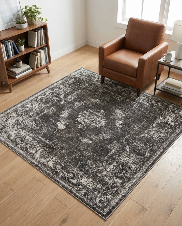 Detail image of 5' 3 x 5' 3 Aarhus Square Rug