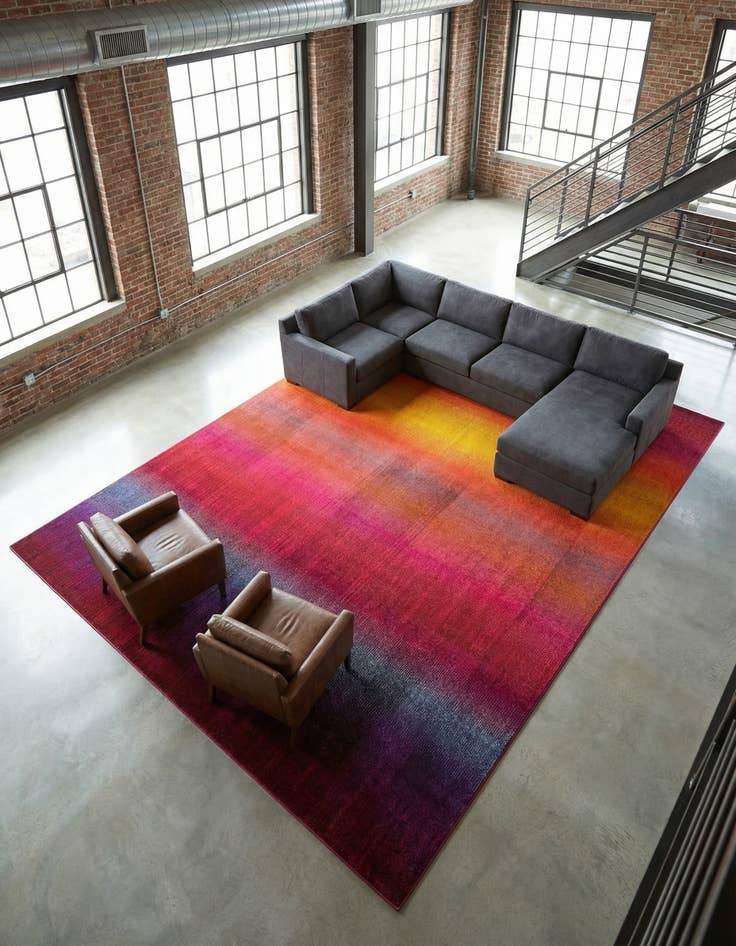 Detail image of 10' 6 x 16' 5  Washable Casablanca Rug