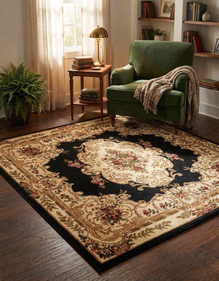 Detail image of 6' x 6' Chateau Square Rug