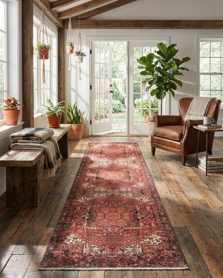 Detail image of 3' 3 x 11' 10 Boutique Runner Rug