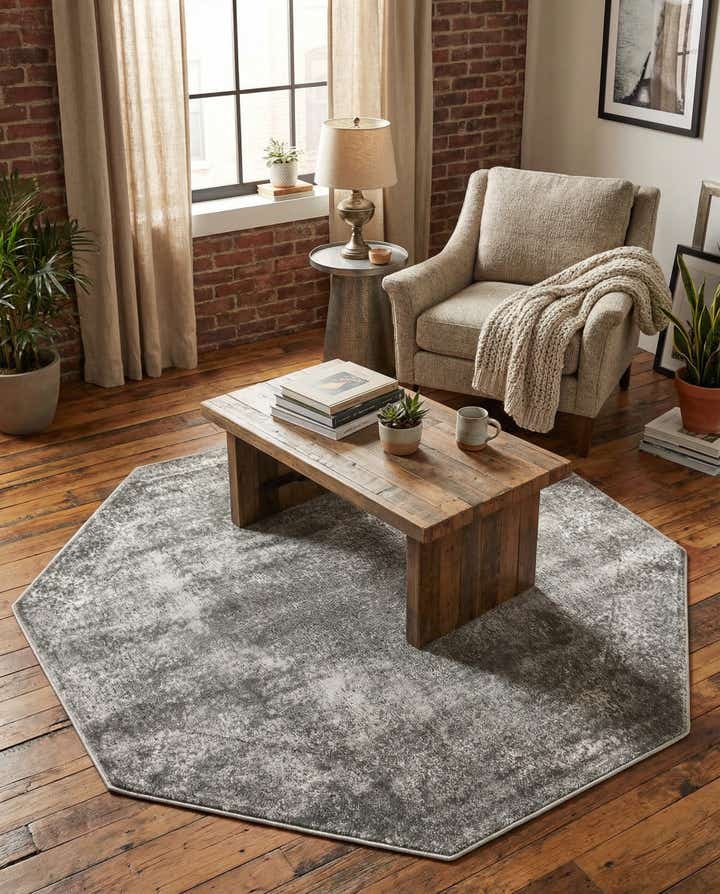 5' 3 x 5' 3 Oregon Octagon Rug