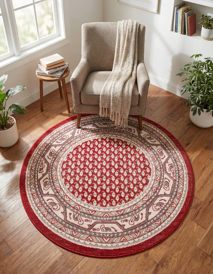 Detail image of  3' 7 x 3' 7 SoHo Round Rug