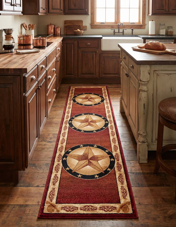 Detail image of 3' x 12' Pioneer Runner Rug