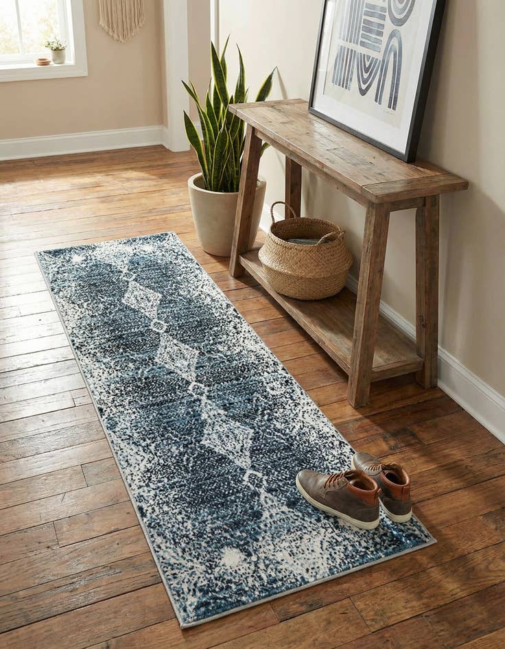 Detail image of 2' x 6' Kamala Washable Runner Rug