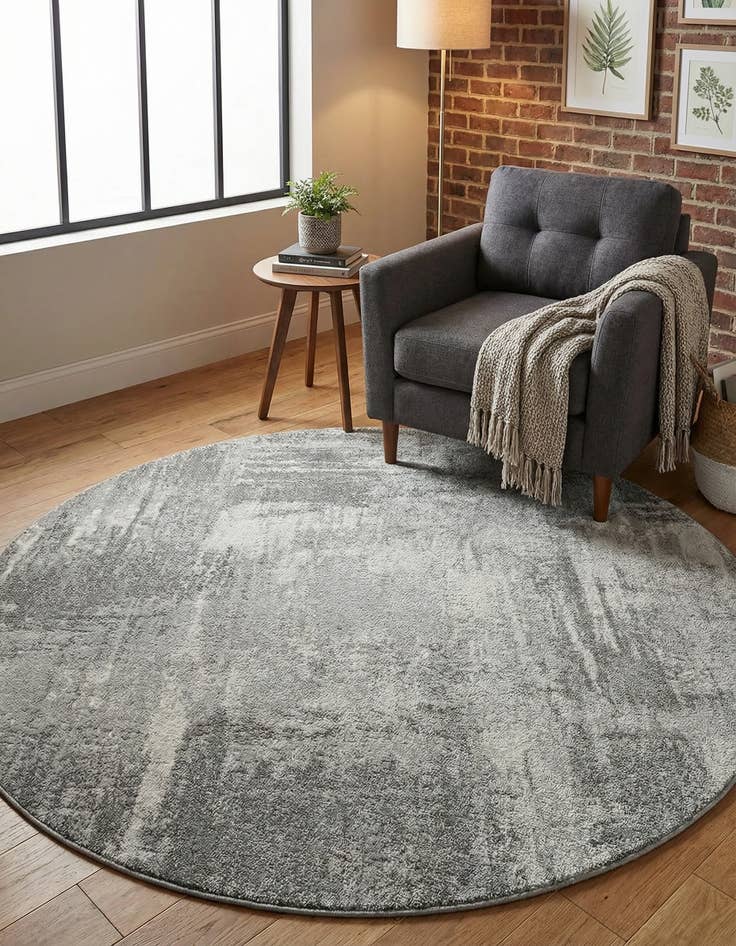 Detail image of 6' x 6' Angelica Round Rug