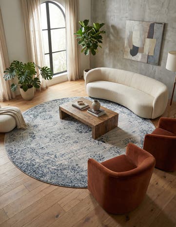 13' x 13' Monte Carlo Round Rug