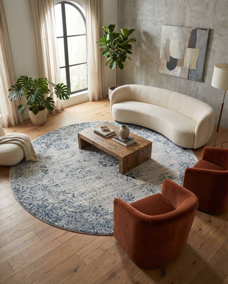 Detail image of 13' x 13' Monte Carlo Round Rug