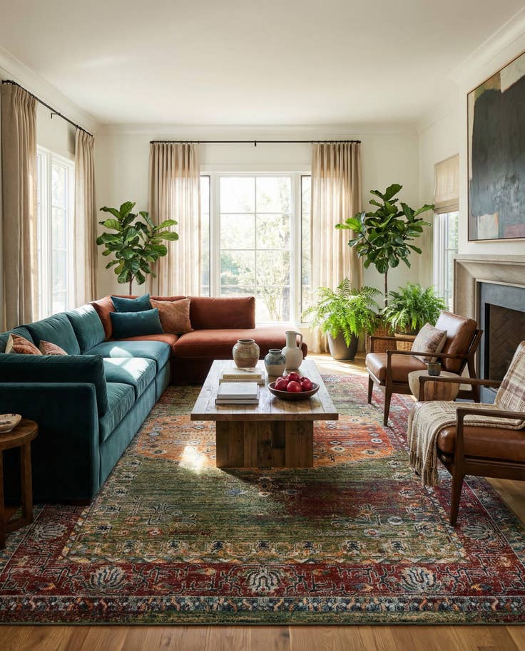 Detail image of 10' x 14' Isabella Rug
