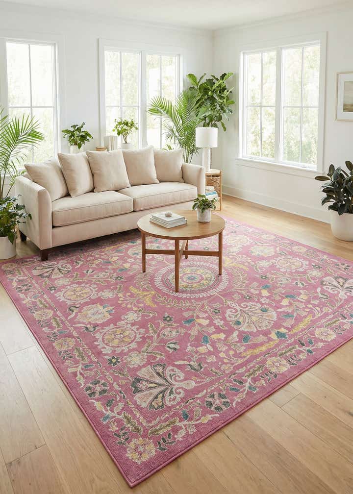 8' x 8' Blossom Square Rug