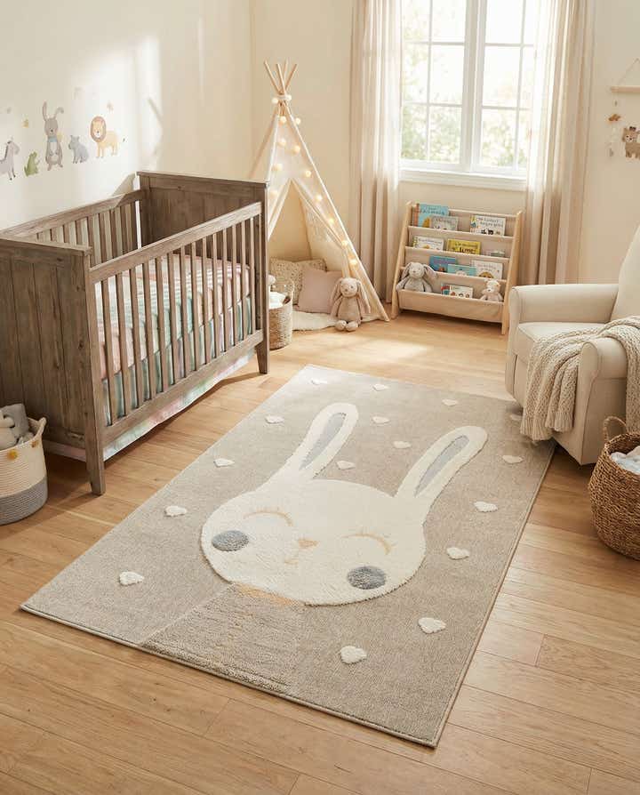5' 3 x 8' Whimsy Kids Rug
