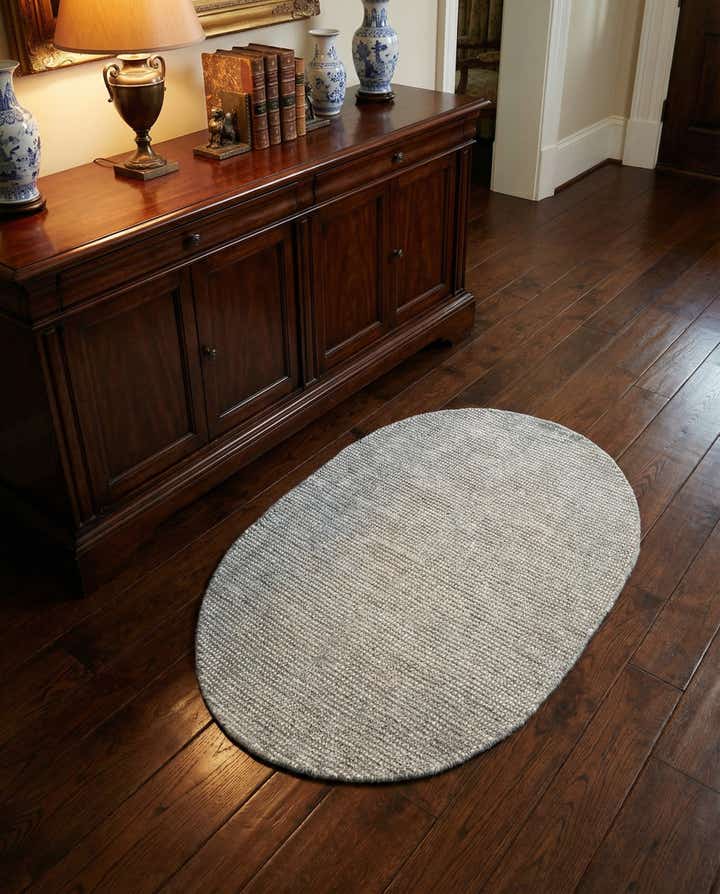 2' x 3' 1 Hand Woven Jill Zarin English Manor Wool Oval Rug