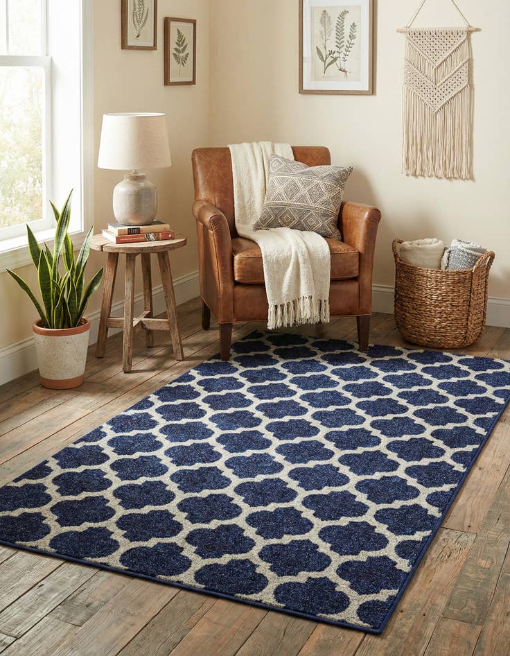 Detail image of 3' x 5' 3 Lattice Rug