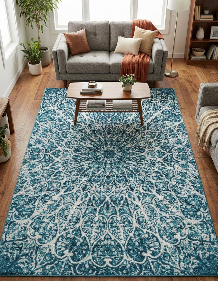 Detail image of 5' 3 x 8' Monte Carlo Rug