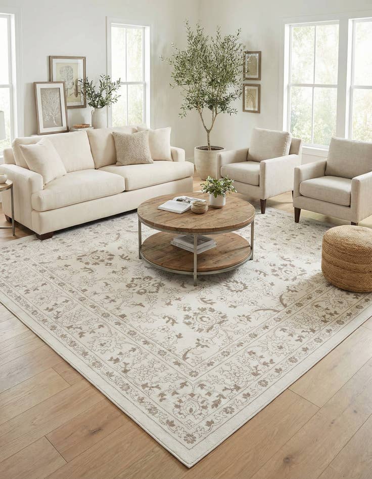 Detail image of 10' x 10' Charlotte Square Rug