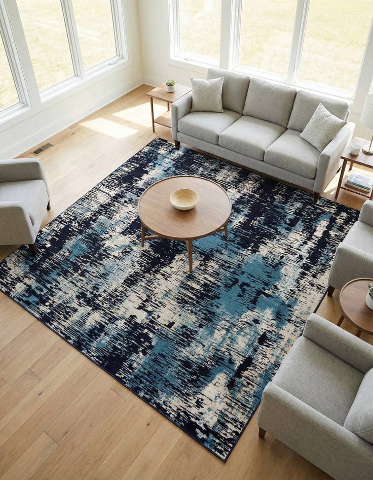 Detail image of 7' 10 x 7' 10 Laguna Square Rug