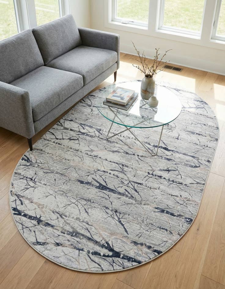 Detail image of 5' 3 x 8' Finsbury Oval Rug