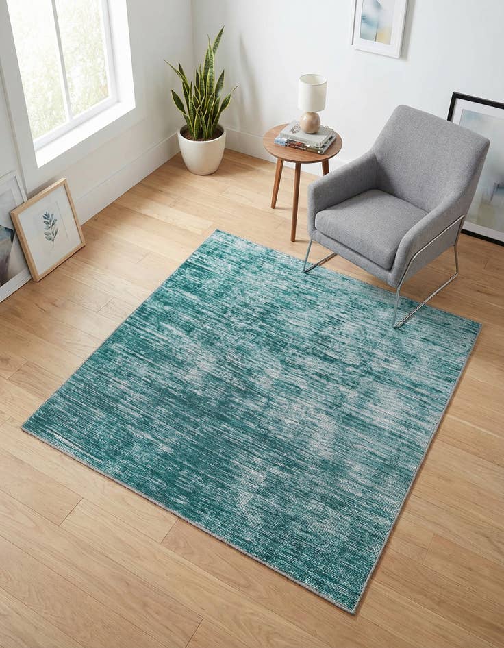 Detail image of 5' x 5' Asha Square Rug