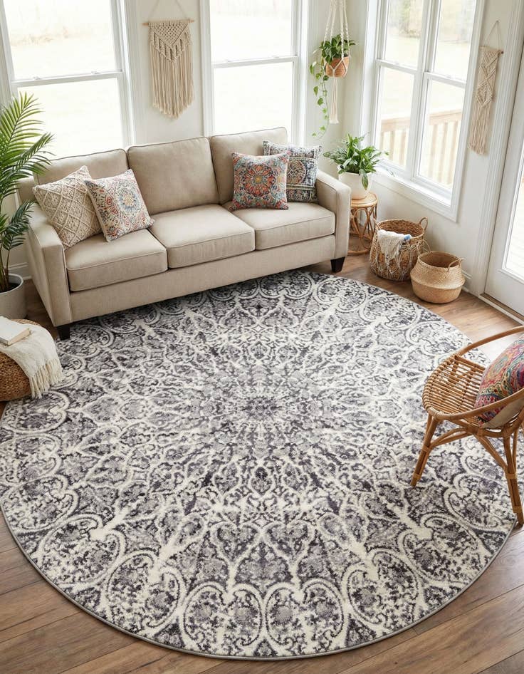 Detail image of 7' x 7' Monte Carlo Round Rug