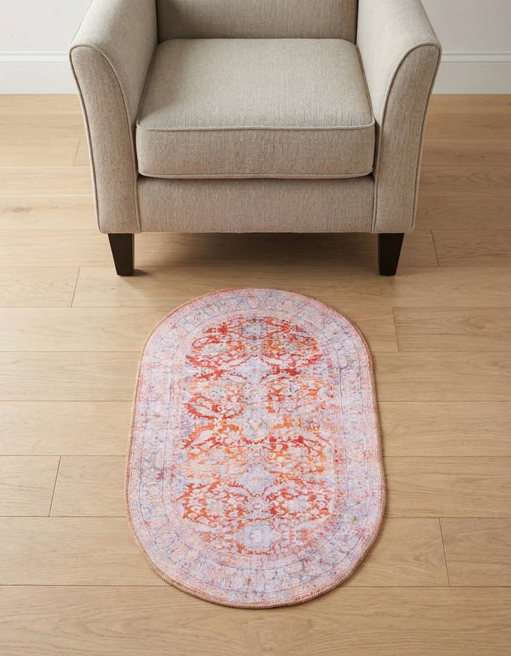 Detail image of 2' x 3' Timeless Oval Rug