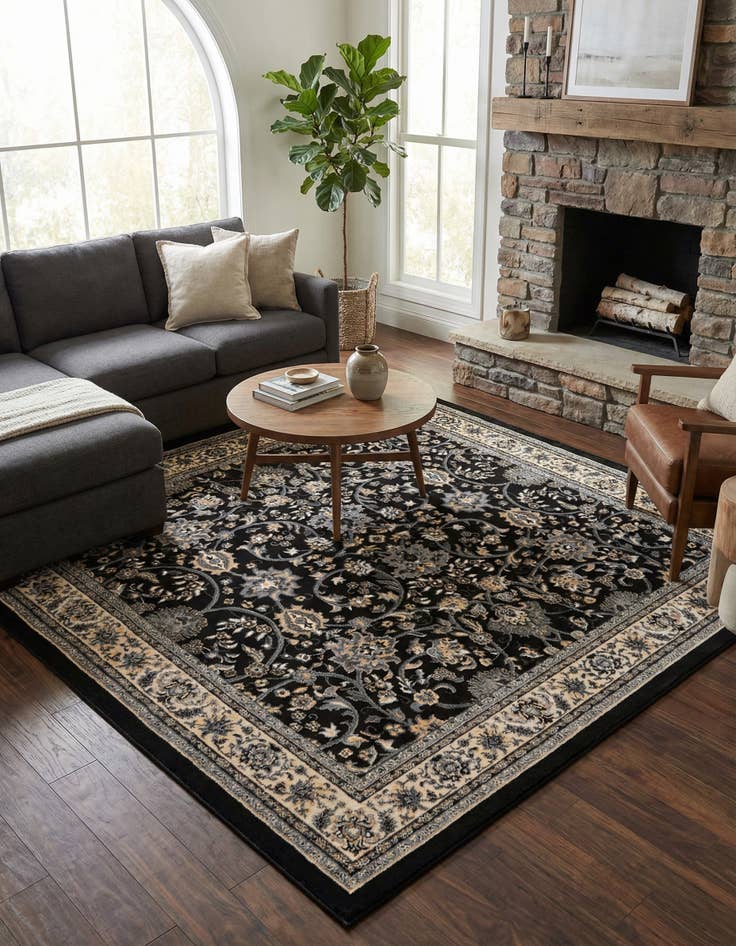 Detail image of 7' 10 x 7' 10 Yasmin Square Rug