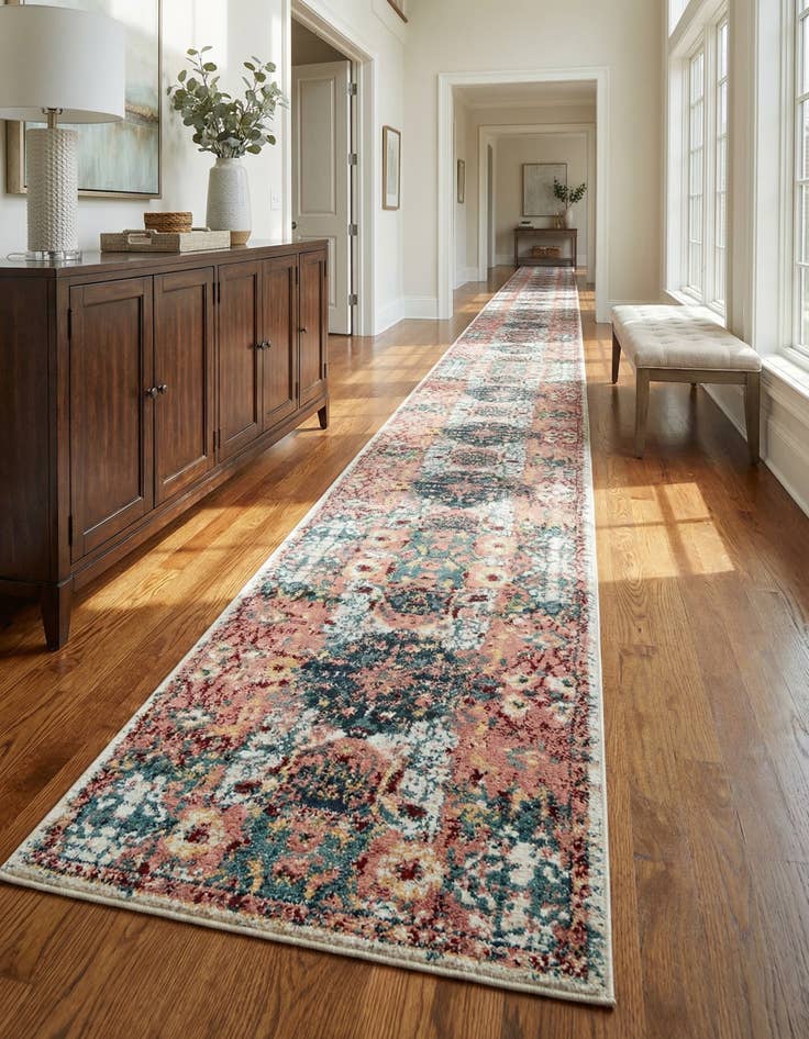 Detail image of 2' 6 x 16' 5 Charleston Runner Rug
