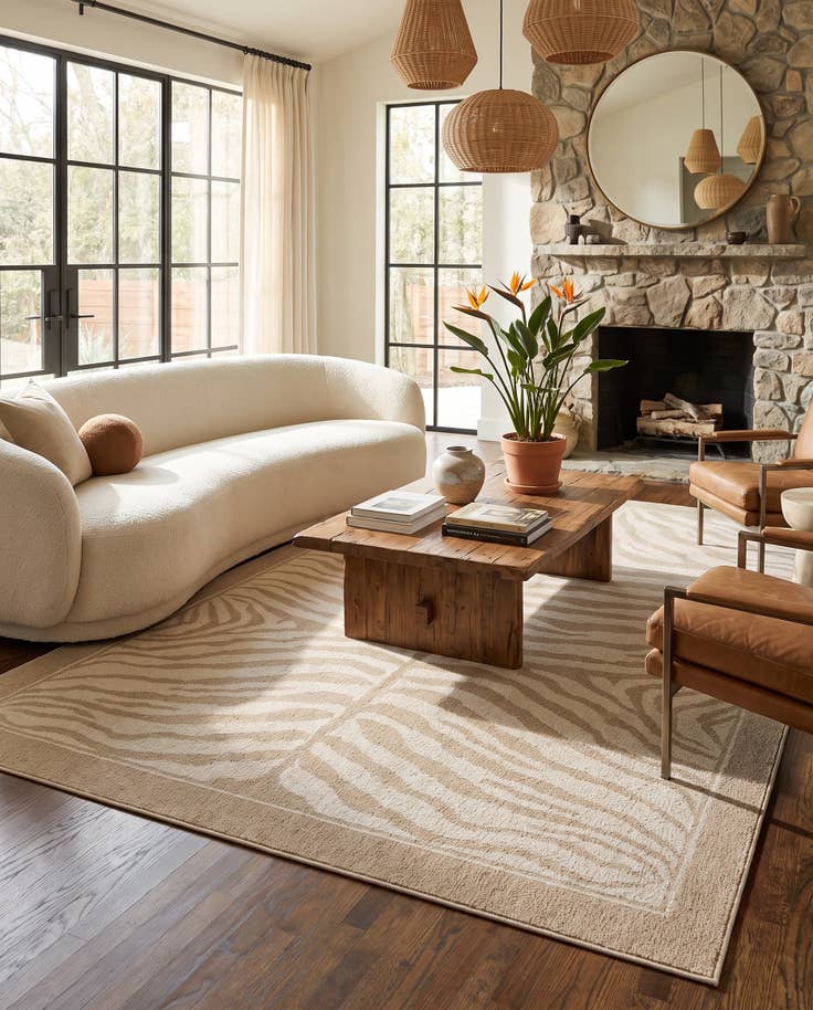 Detail image of 8' x 11' Safari Rug