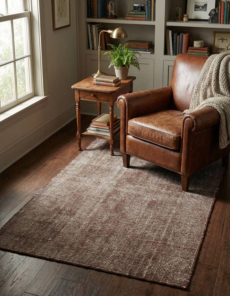 Detail image of 3' 3 x 5' 3 Hand Woven Jill Zarin English Manor Wool Rug