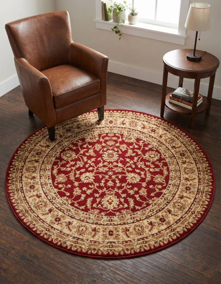 Detail image of 4' x 4' Aditi Round Rug