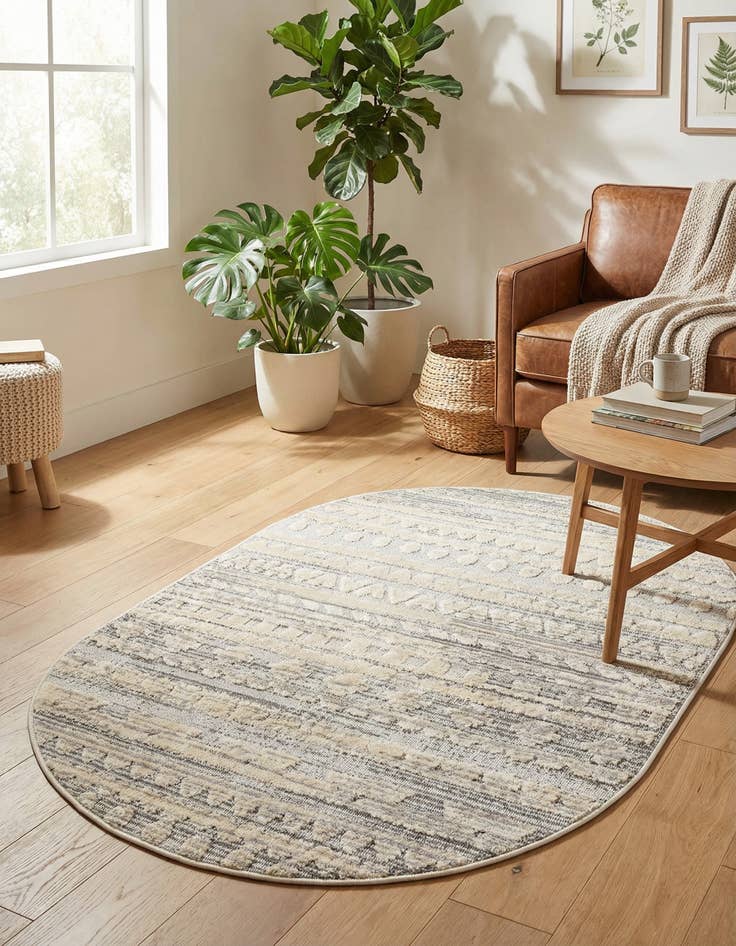 Detail image of 3' 3 x 5' 3 Arlo Oval Rug