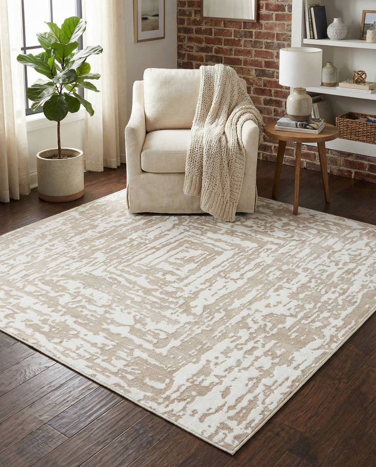 Detail image of 6' x 6' Hermitage Square Rug