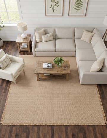 10' 6 x 10' 6 Cottage Farm Square Rug