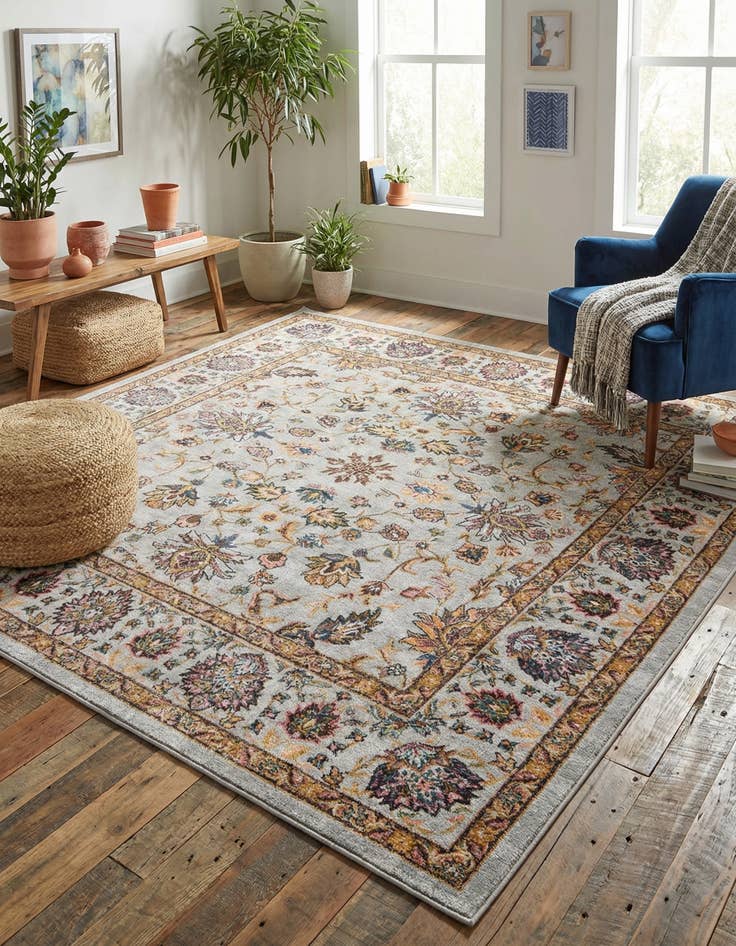 Detail image of 7' 10 x 7' 10 Medina Square Rug