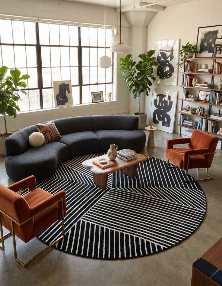 Detail image of  10' x 10' Oslo Round Rug