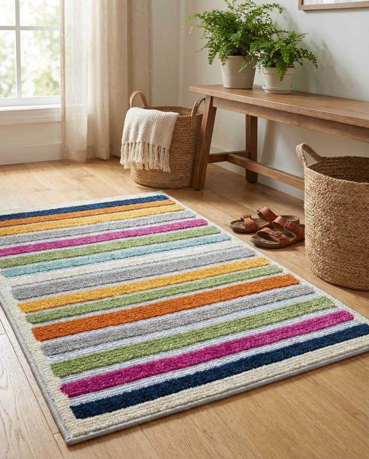 Detail image of 2' x 3' Easy-Clean Aruba Indoor / Outdoor Rug