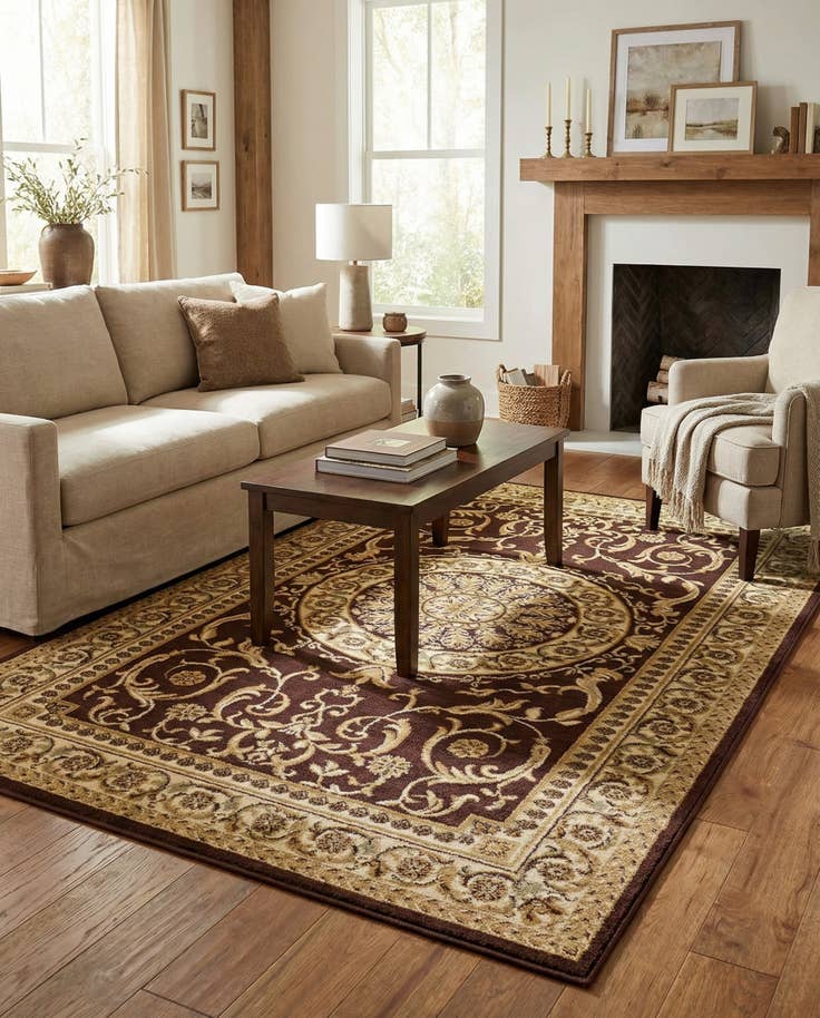 Detail image of 5' 3 x 8' Chateau Rug