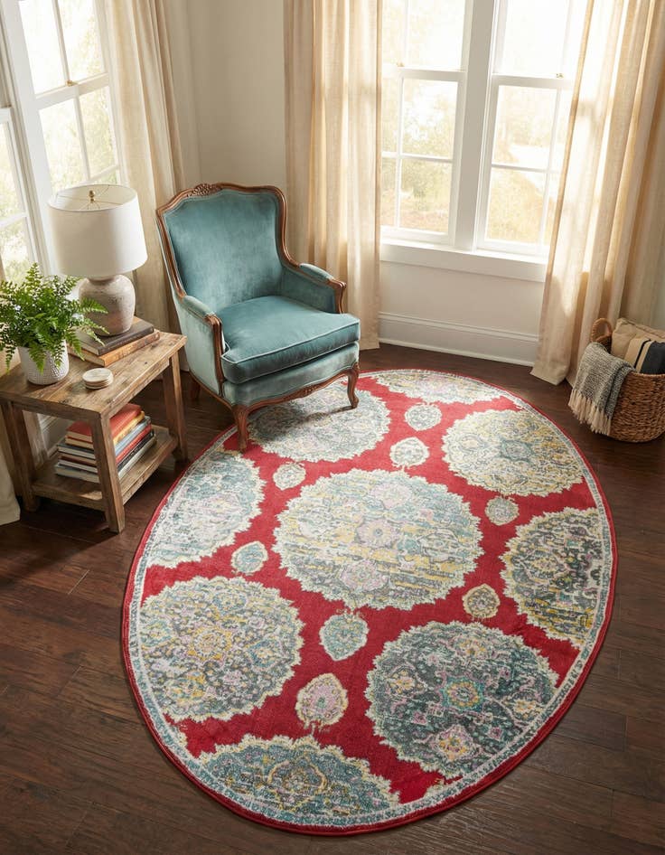 Detail image of 5' 5 x 8' Paragon Oval Rug