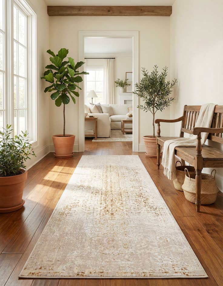 Detail image of 2' x 6' Deepa Runner Rug