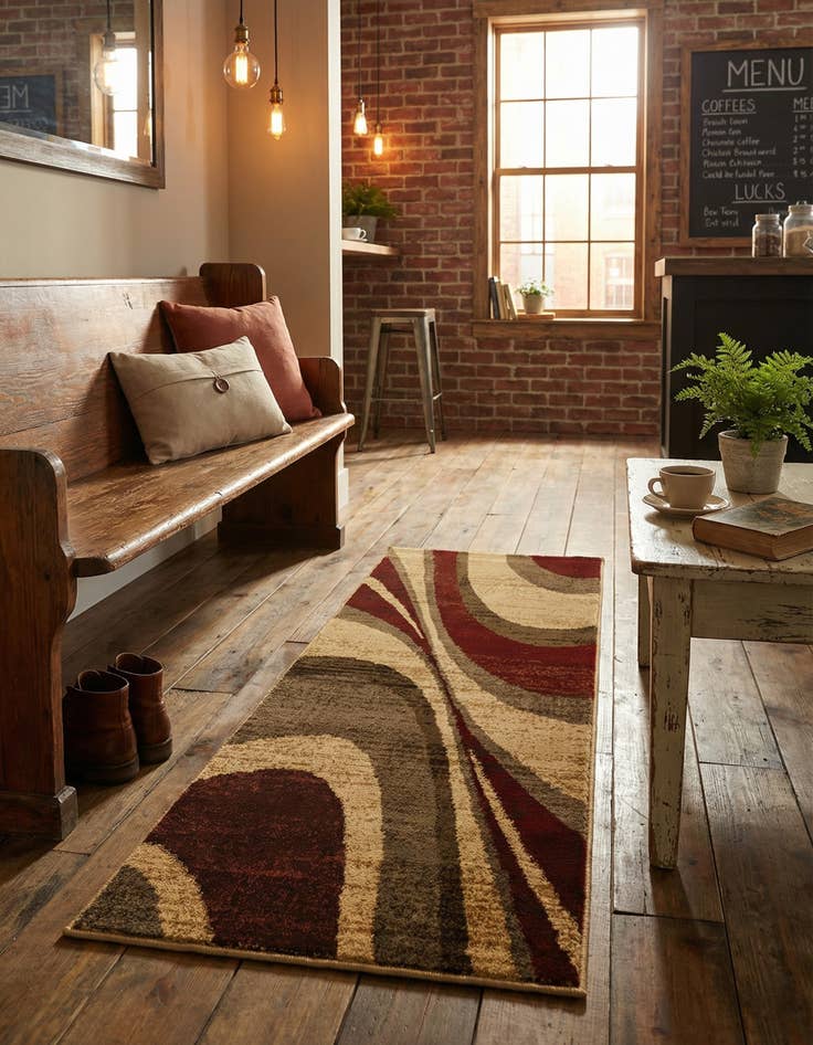 Detail image of 2' x 4' Coffee Shop Runner Rug