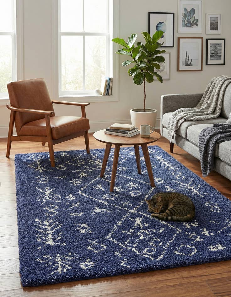 Detail image of 4' x 6' Marrakesh Shag Rug