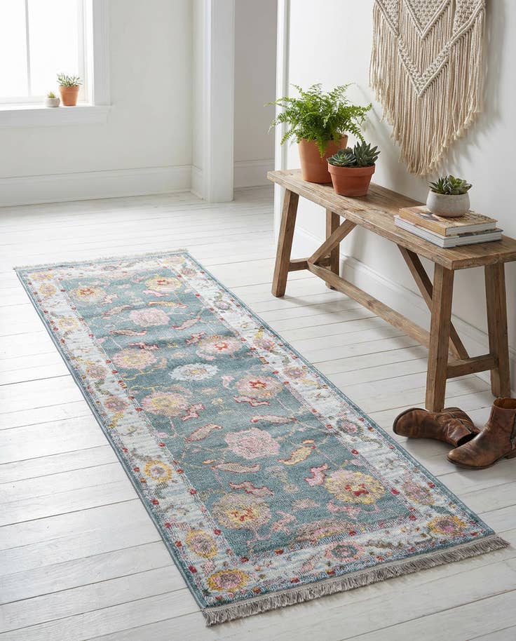 Detailfoto van 65cm x 185cm Paragon Loper Vloerkleed